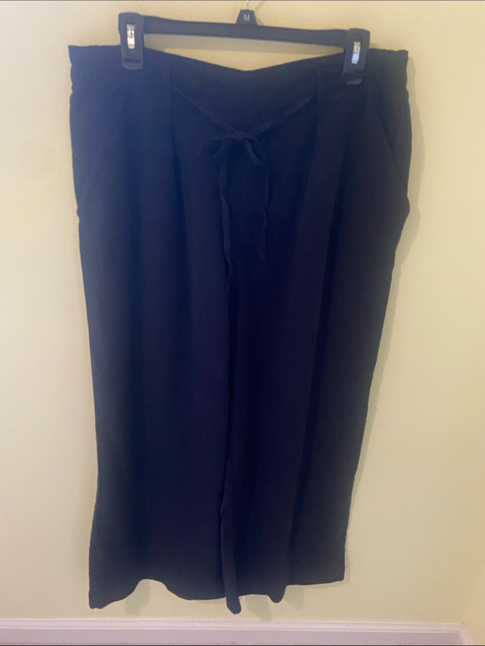 American Eagle Outfitters Black Drawstring Waist Pants